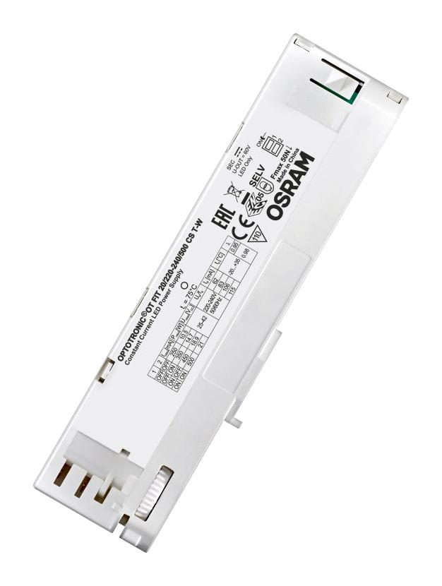 Osram Ot-Fit-20/220-240/500-Cs-T-W Led Driver, Constant Current, 21W