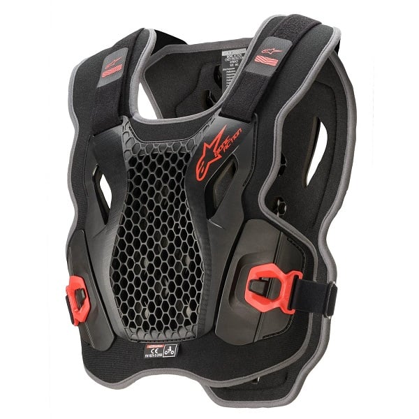 Alpinestars Bionic Action Black Red Chest Protector Size M-L