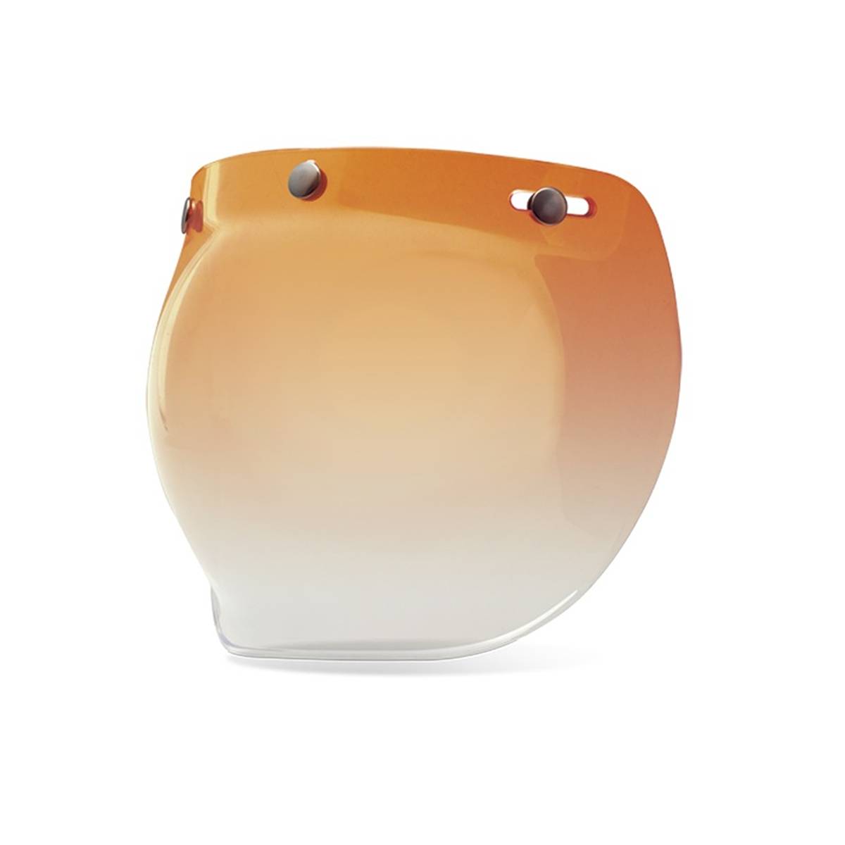 Bell Custom 500 3-Snap Bubble Shield Gradient Orange Size