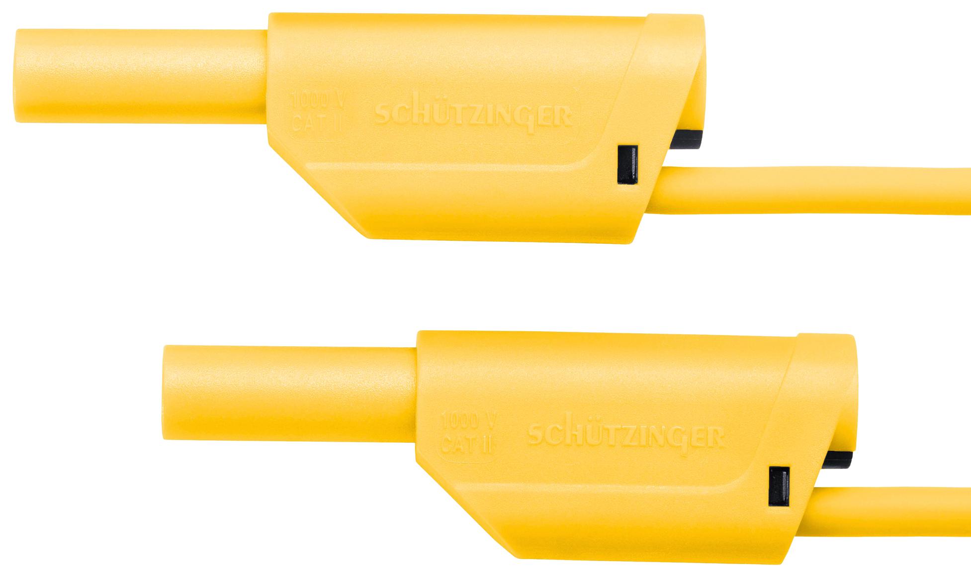 Schutzinger Vsfk 6000 / 2.5 / 50 / Ge Test Lead, Stackable Banana Plug, 500mm