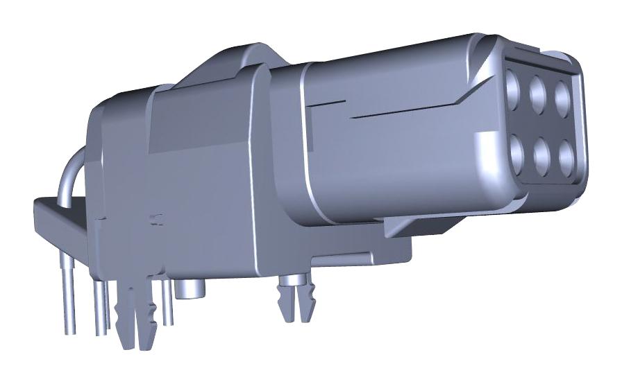 Deutsch Connectors / Te Connectivity D369-G66-Ns4 Wtb Conn, Rcpt, 6Pos, 2Row, 2.54mm