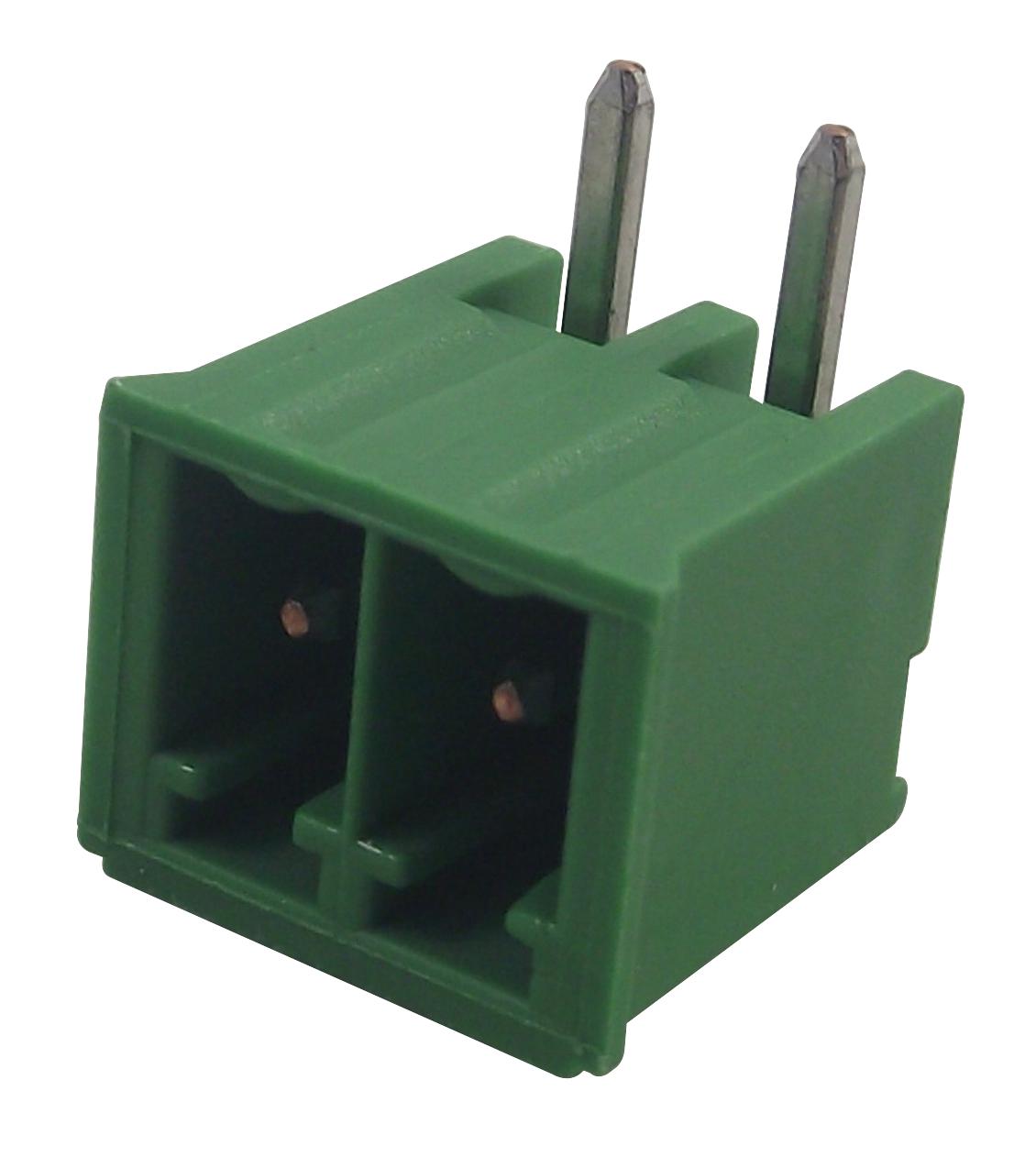 Amp Connectors / Te Connectivity 284512-2 Terminal Block, R/a Hdr, 2Pos, 3.5mm