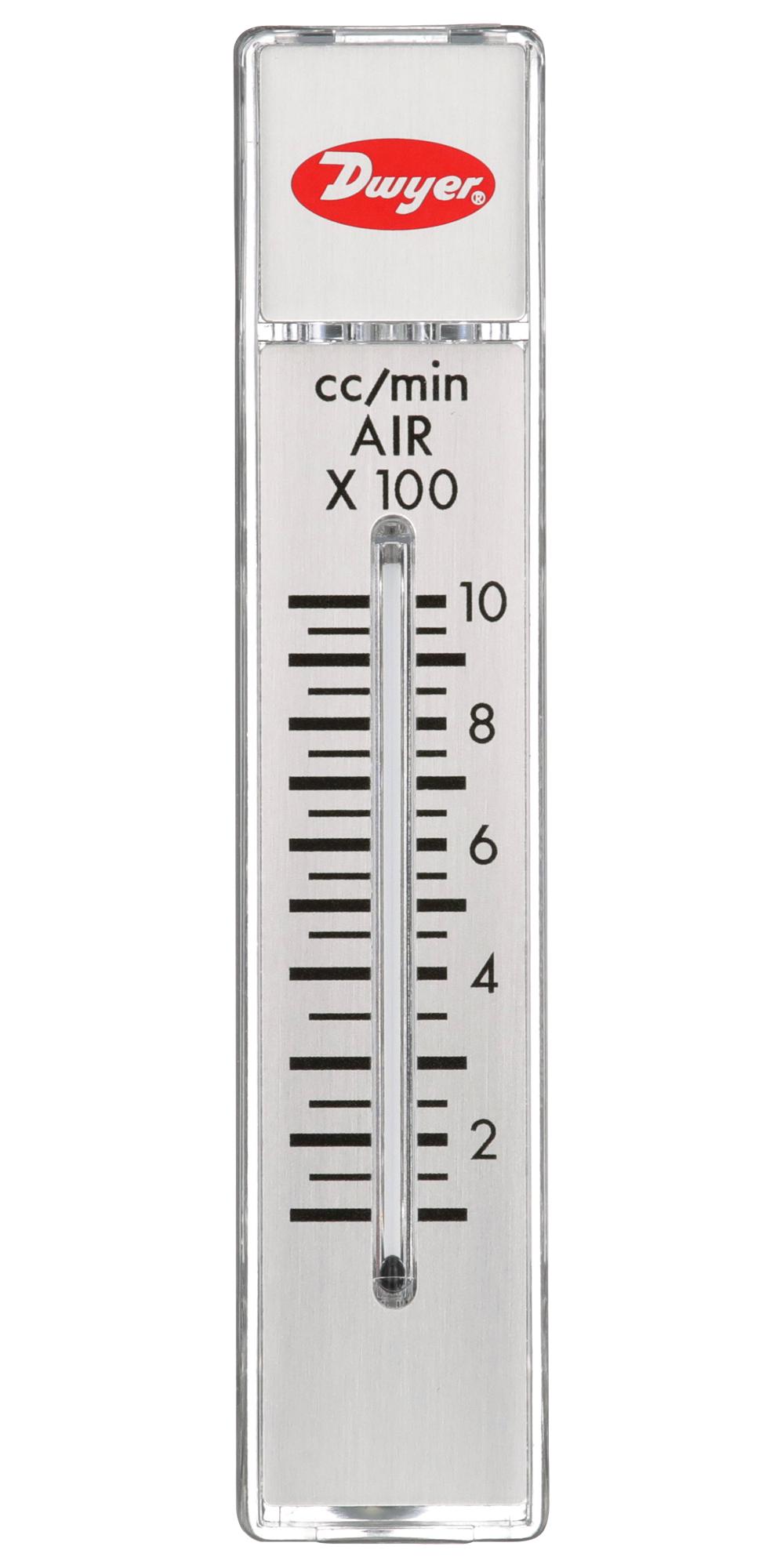 Dwyer Rma-13 Air Flowmeter, 100Psi, 1000Ccm, 1/8