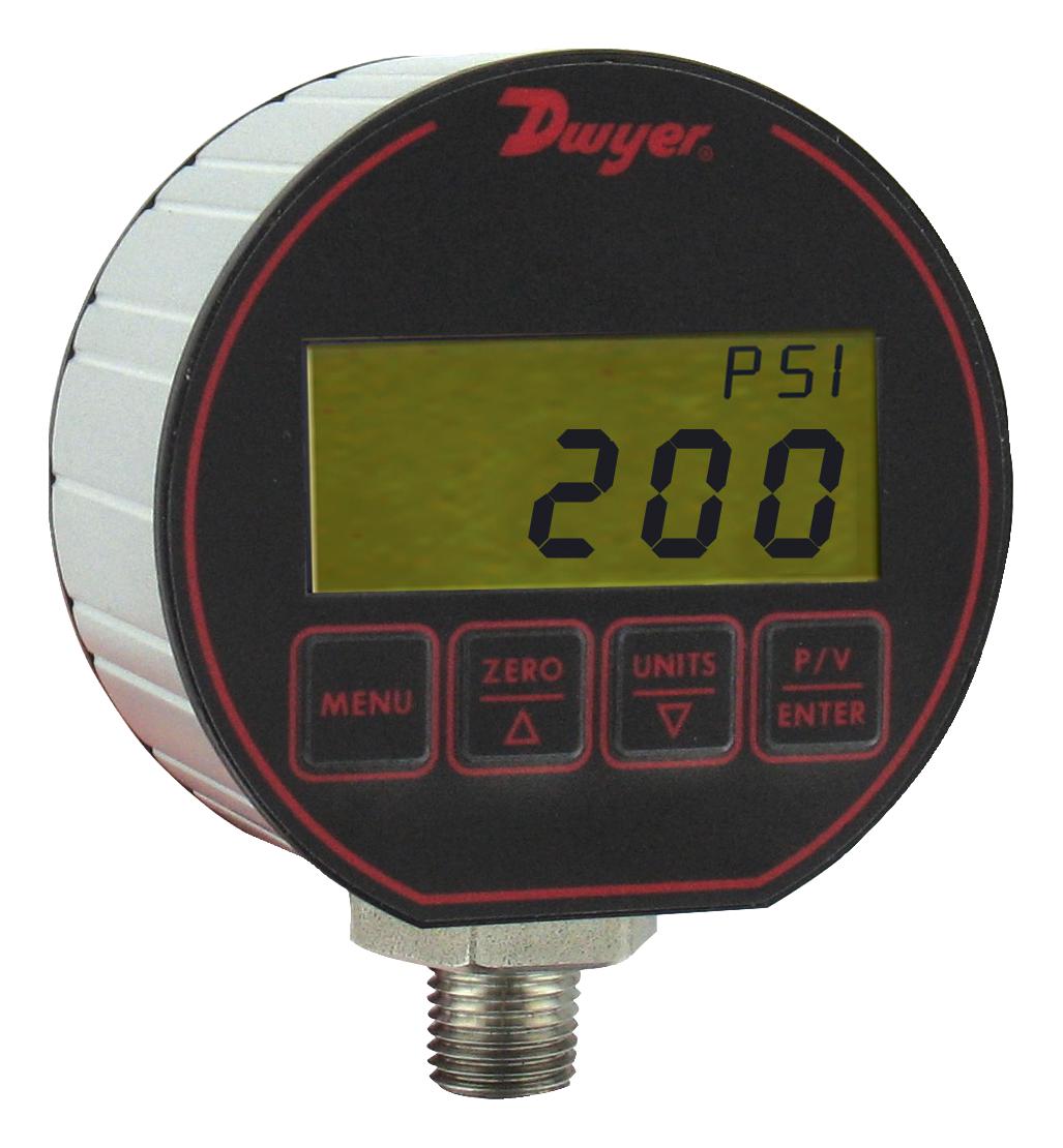 Dwyer Dpg-107 Pressure Gauge, 300Psi, 1/4