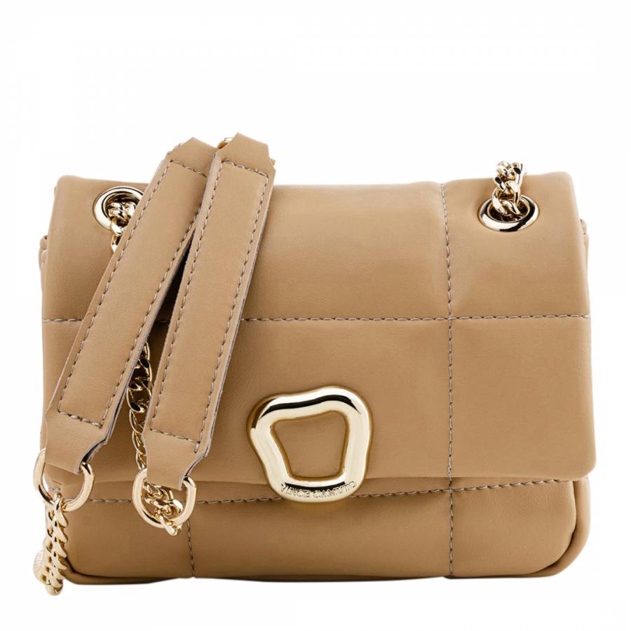 Vince Camuto Camel Bologna Shoulder Bag