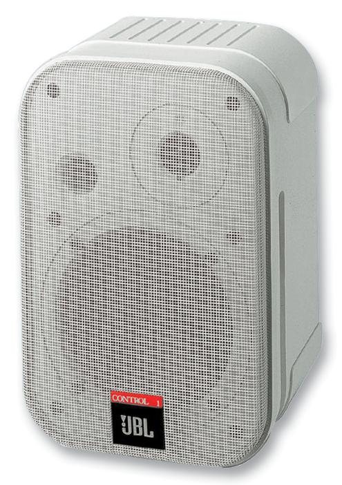 Jbl Control 1 Pro White Speakers, 2-Way Pro, Wh Pair
