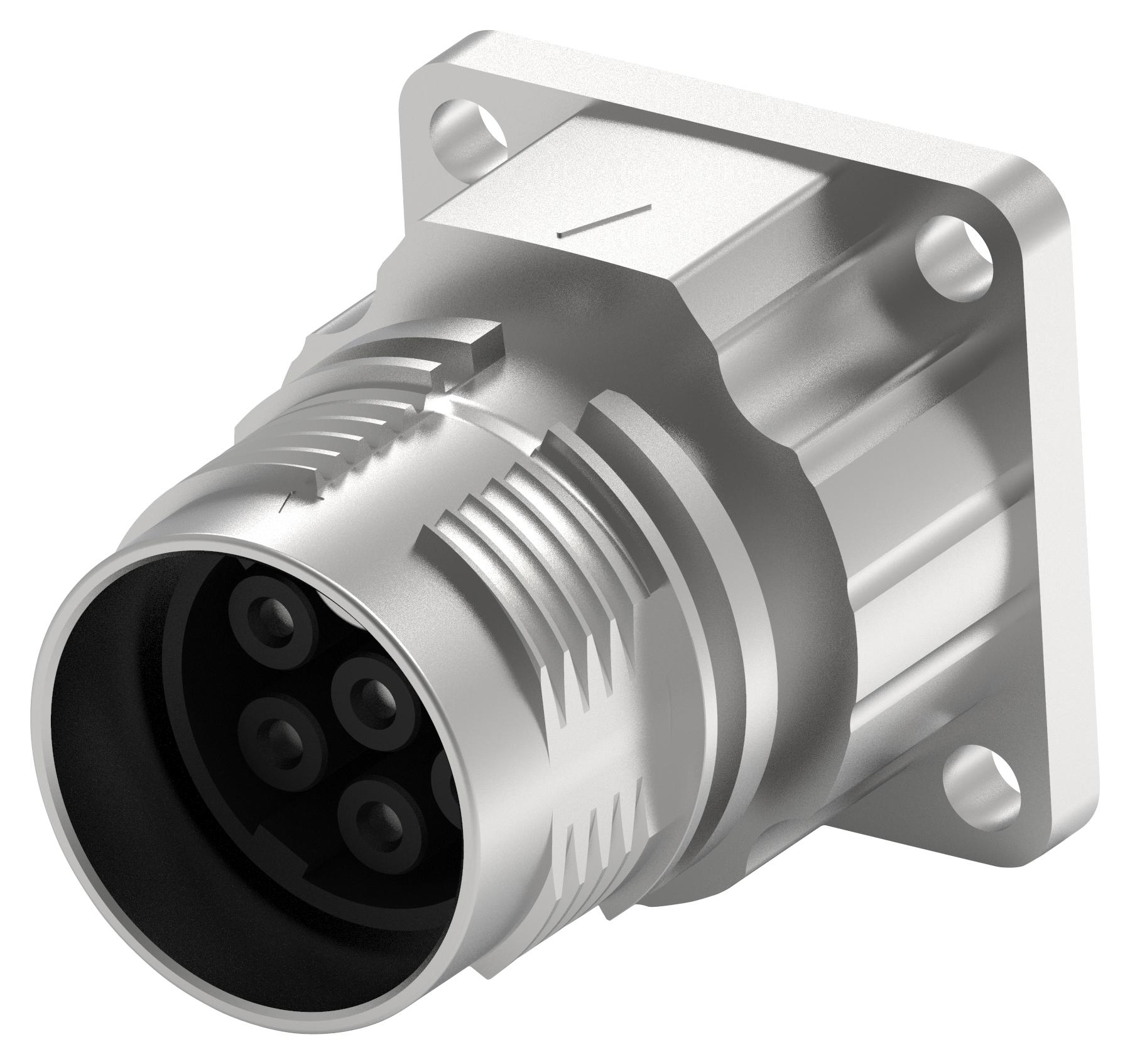 Intercontec / Te Connectivity Bega878Nn0000050A000 Circular Connector, Rcpt, 7Pos, Flange