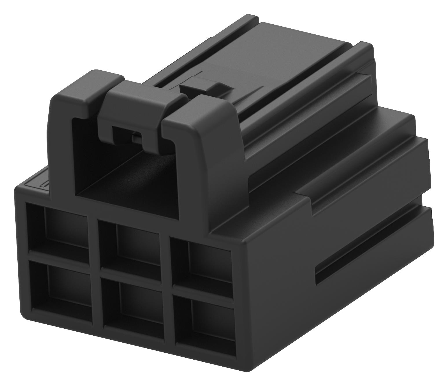 Te Connectivity 2-2366515-6 Connector Housing, Rcpt, 6Pos, 2mm