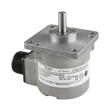 Sensata/bei Sensors H25E-F1-Ss-1024-Abzc-15/v-Sm12 Rotary Encoder, Optical, Incremental