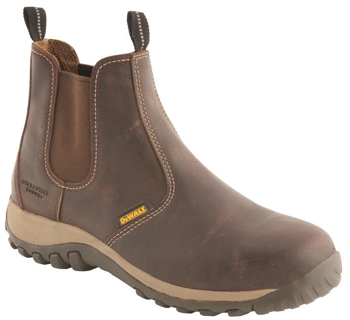 Dewalt Workwear Radial 6 Safety Dealer Boot, Brown, Size 6