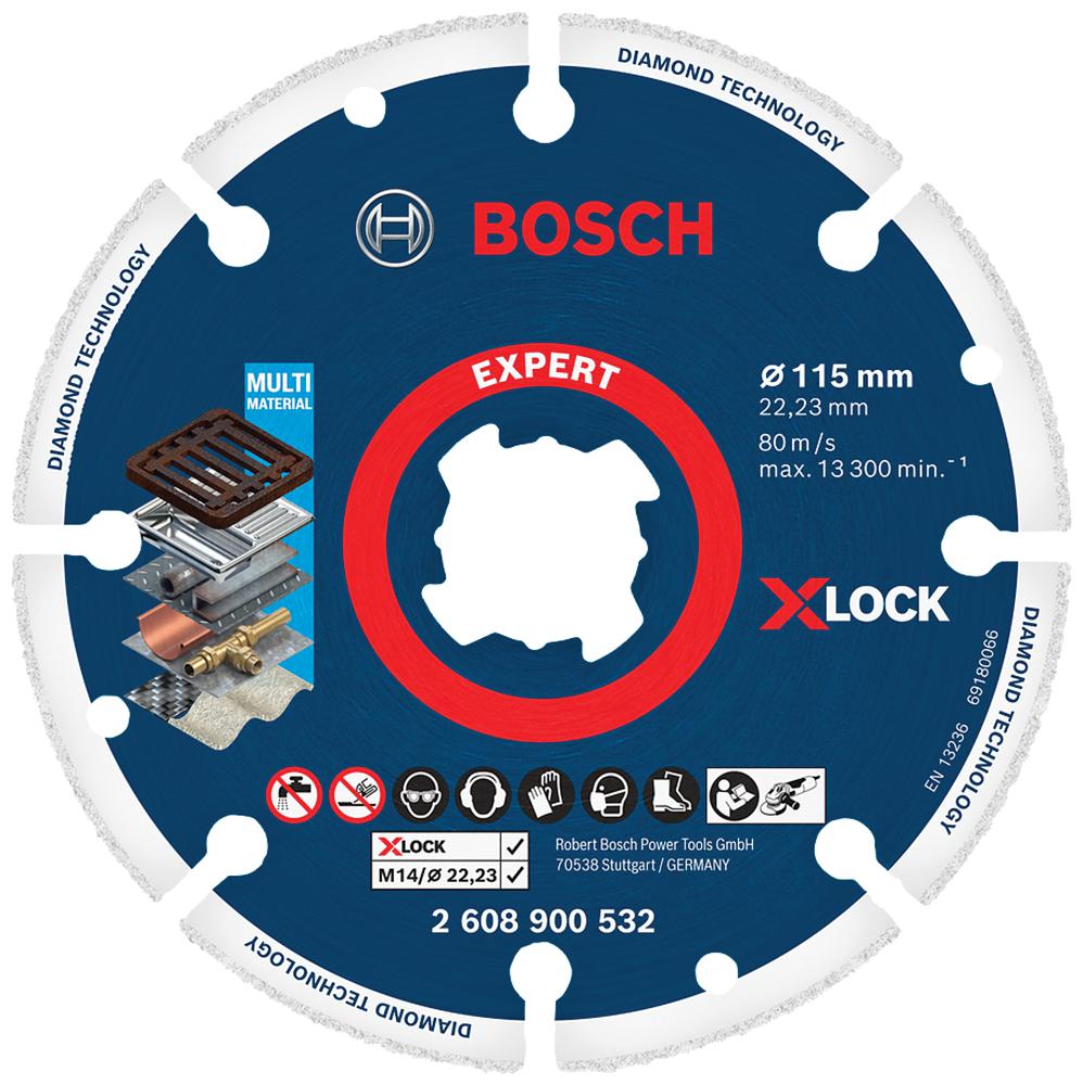 Bosch Professional (Blue) 2608900532 Grinding Disc, 80Mps, 22.23mm Bore