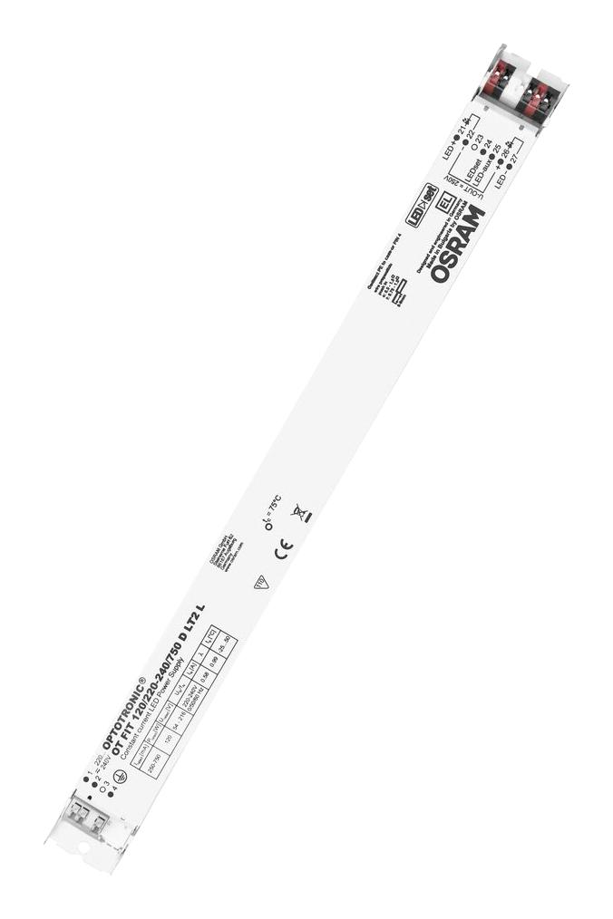 Osram Ot-Fit-120/220-240/750-D-Lt2-L Led Driver, Constant Current, 120W