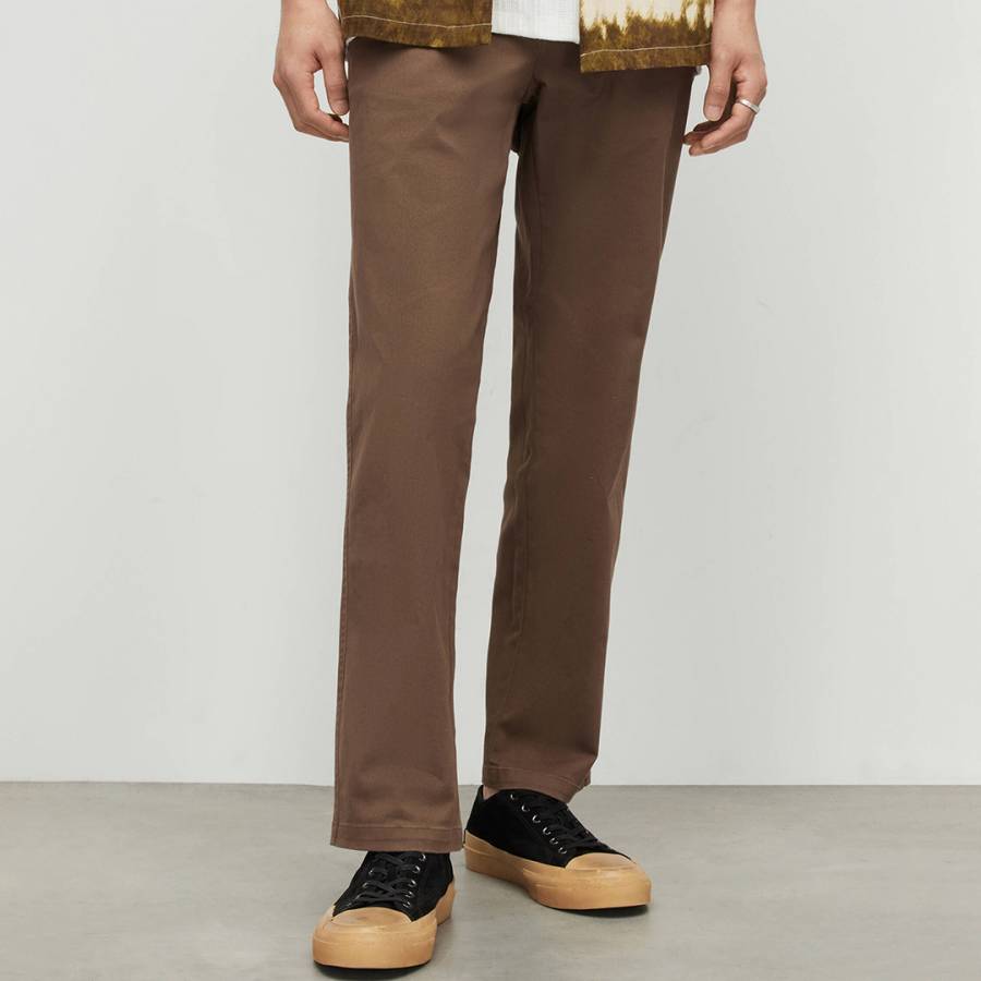 Brown Verne Cotton Chinos