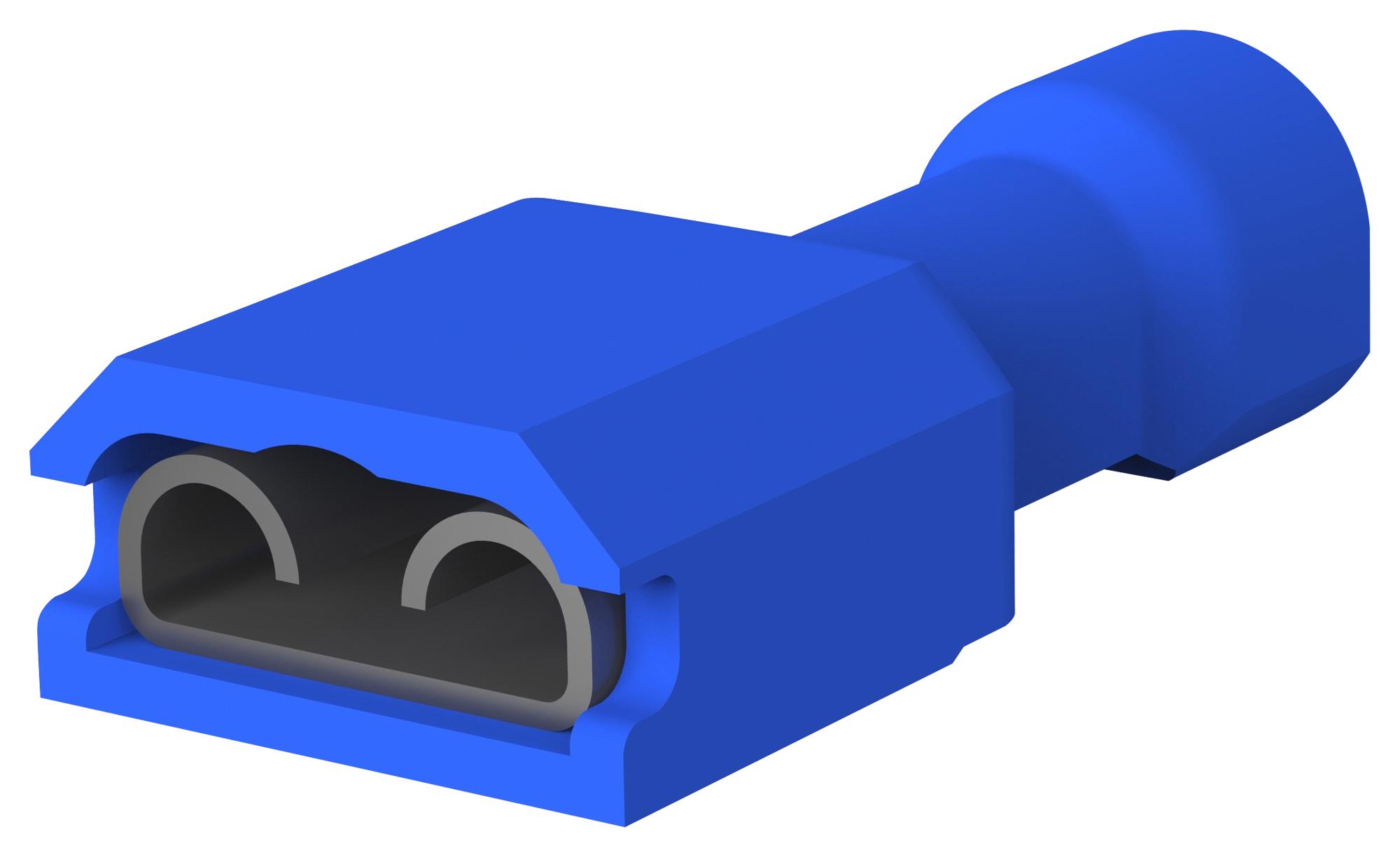 Amp Connectors / Te Connectivity 3-520116-2 Female Quick Disconnect, 16Awg-14Awg