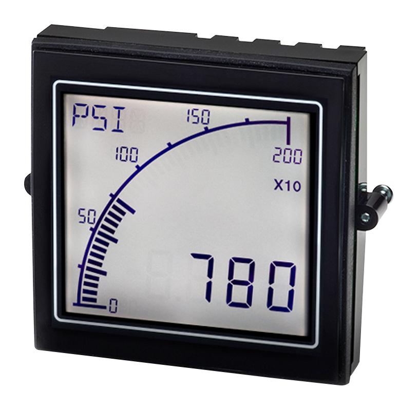 Trumeter Apm-Rate-Apo. Panel Meter, Rate, 4Digit, 24V