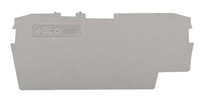 WAGO 2002-1691 End Plate, DisConnectorect, Grey, 2.5mm2