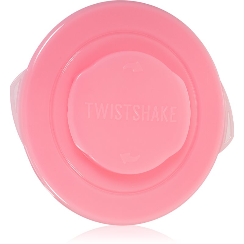 Twistshake Kid's Bowl bowl with cap Pink 6 m+ 520 ml
