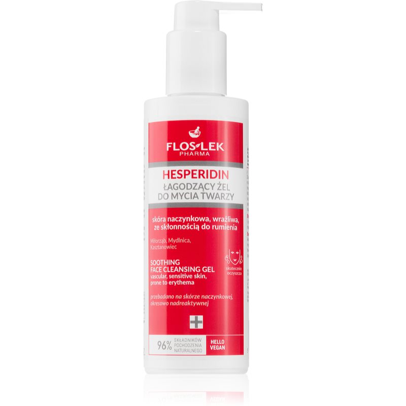 FlosLek Laboratorium Hesperidin gentle cleansing gel for sensitive skin 175 ml