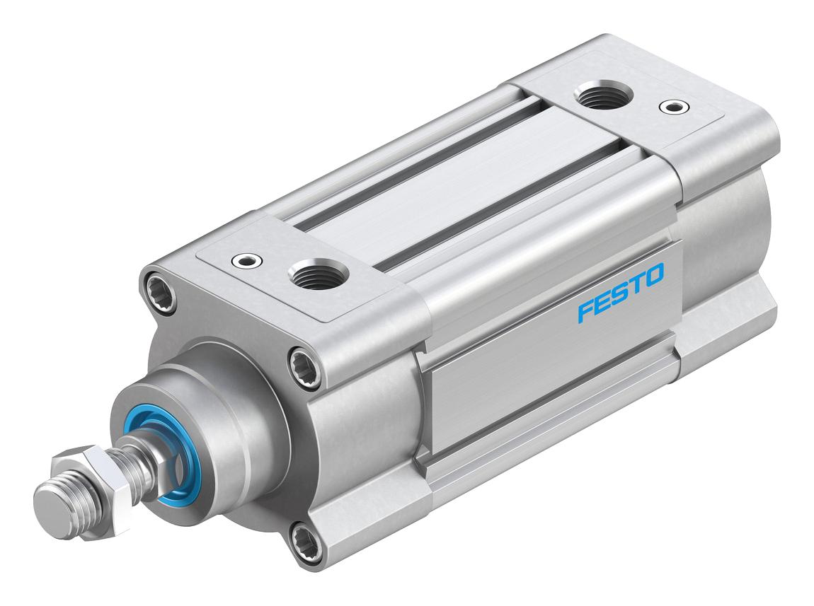 Festo Dsbc-63-60-D3-Ppva-N3 Cylinder, Dbl Acting, 63mm, 12Bar, 60mm