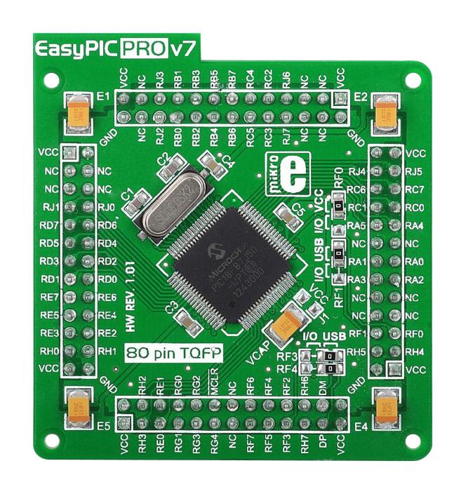 MikroElektronika Mikroe-997 Add-On Board, Pic18 Microcontroller