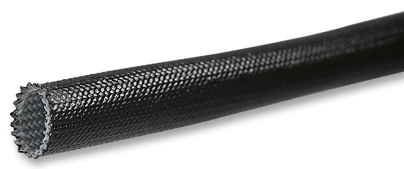 Pro Power Acr-8-0-Cl Sleeving, 2.5Kv Glass, 8mm, Black