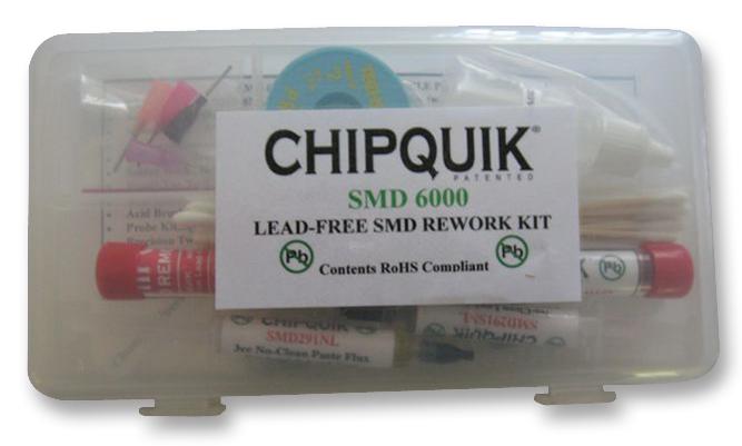Chip Quik Smd6000 Kit, Solder/desolder, Pb-Free