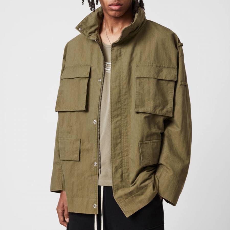 Khaki Valby Pocket Jacket