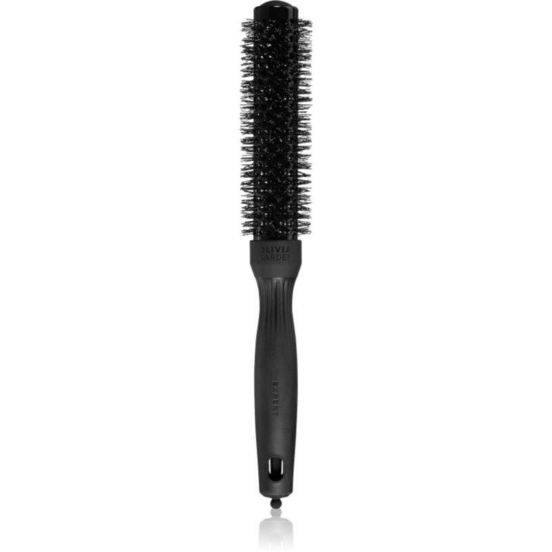 Olivia Garden Black Label Speed Wavy Bristles round hairbrush for a faster blowdry ø 25 mm 1 pc
