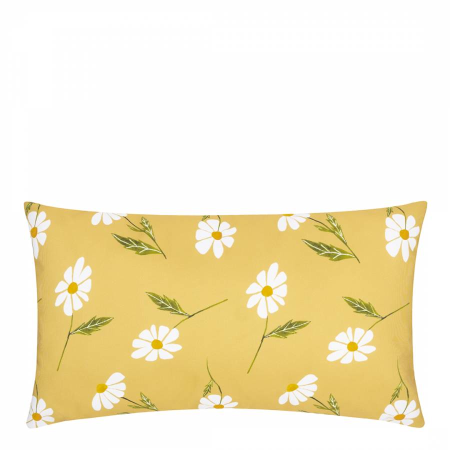 Daisies 30x50cm Outdoor Cushion Yellow