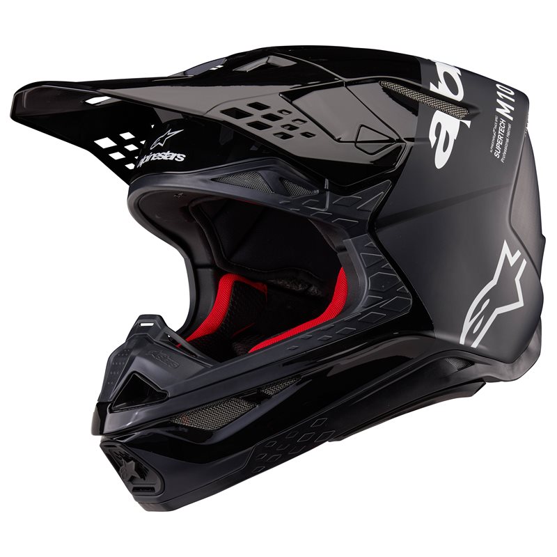 Alpinestars Supertech S-M10 Flood Helmet Ece 22.06 Black Dark Gray M&G Size XS