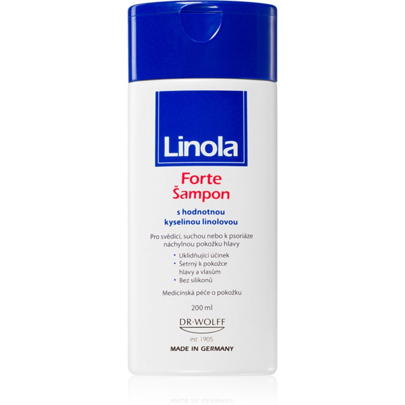 Linola Forte Shampoo soothing shampoo for dry hair and sensitive scalp 200 ml