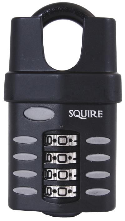 Squire Cp40Cs Padlock 40mm C/s Recodable Combi