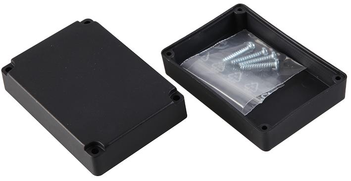 Kemo Electronic G026 Case, Plastic, Black, 72 X 50 X 28mm