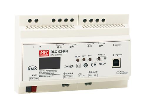 MEAN WELL Dlc-02-Kn Lighting Controller, 2Ch, 0.25A, 305Vac