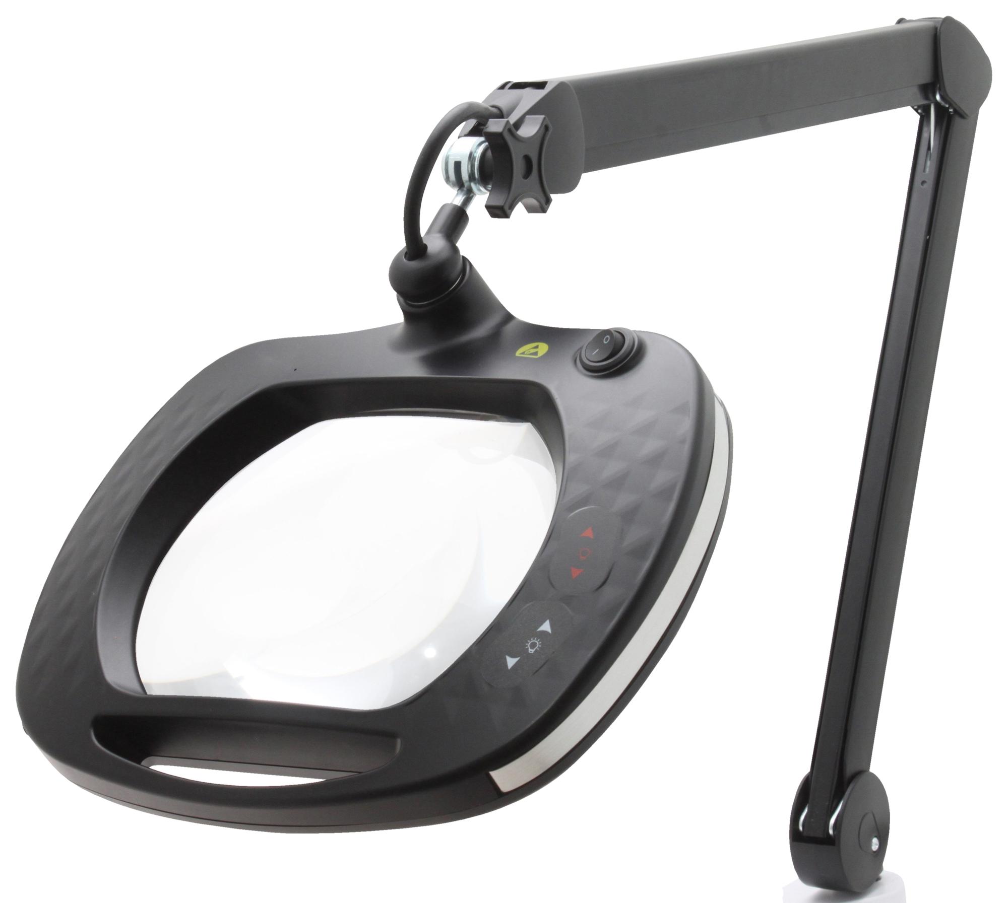 Ideal-tek Le-Hdwwe5D.it Magnifying Led Lamp, 5-Dioptre, Schuko