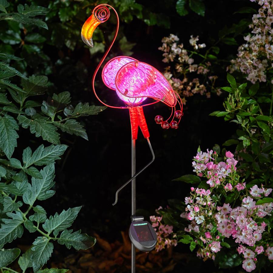 Flamingo Garden Ornament Light