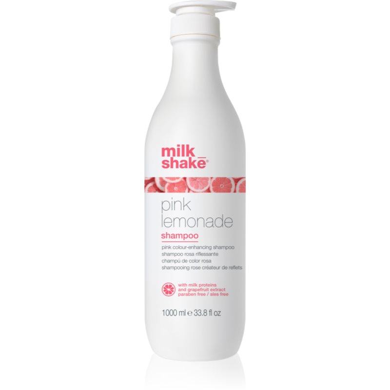 Milk Shake Pink Lemonade toning shampoo for blonde hair odstín Pink 300 ml