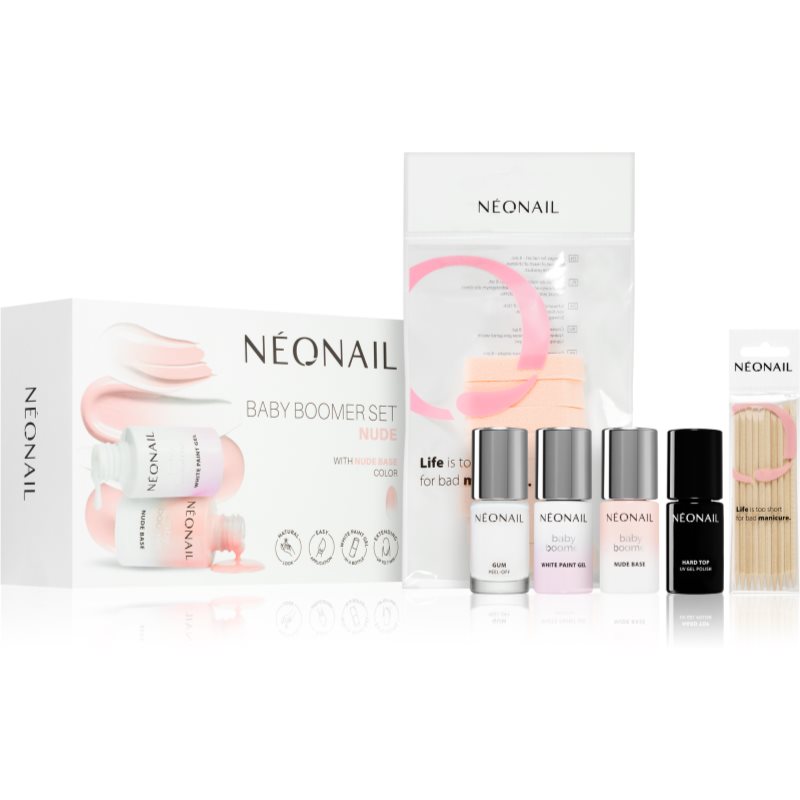 NEONAIL Baby Boomer Set Nude set for the perfect manicure Nude shade