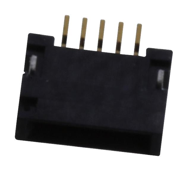 Amphenol Communications Solutions 59453-051110Edhlf. Connector, Fpc, R/a, 5Pos, 1Row, 0.5mm