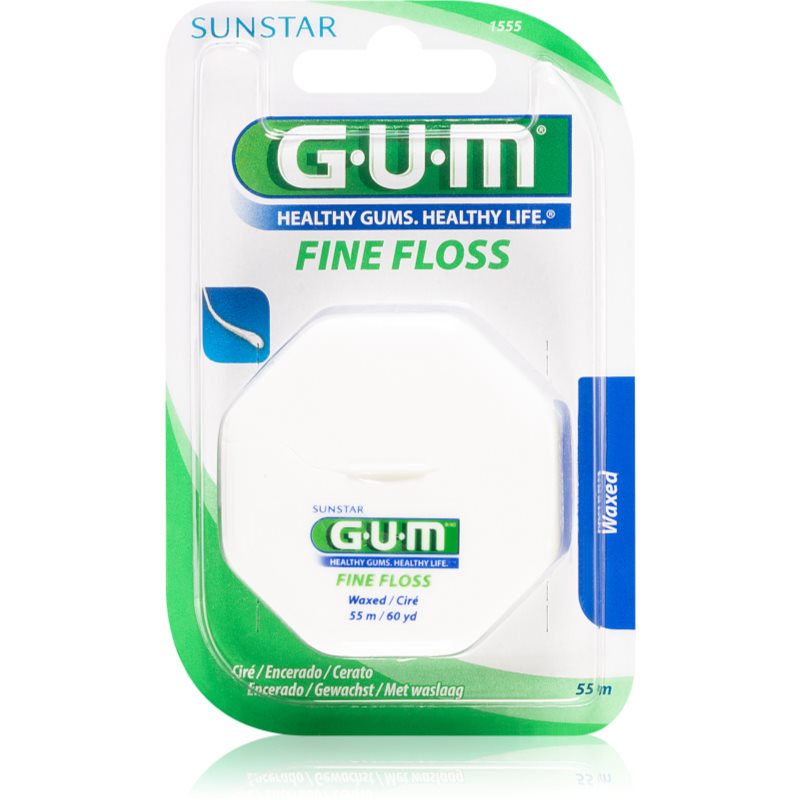 G.U.M Fine Floss waxed dental floss 55 m