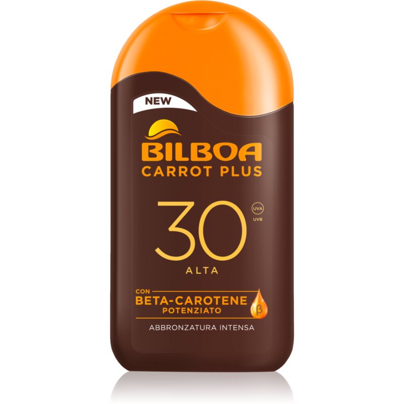 Bilboa Carrot Plus sunscreen lotion SPF 30 200 ml