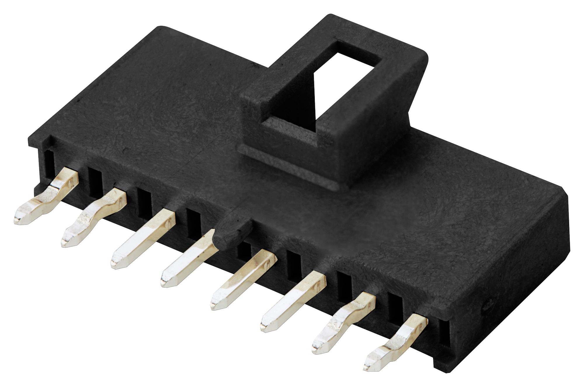 Amphenol Communications Solutions 10146242-080Blf Wtb Connector, Header, 8Pos, 1Row, 2.5mm