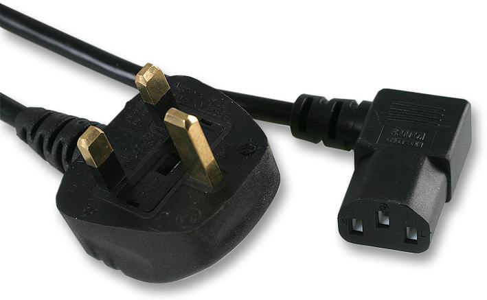 Pro Elec Pe01105 Lead Uk Plug To Ra Iec 5M