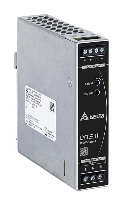 Delta Electronics/power Drl-12V120W1En Power Supply, Ac-Dc, 12V, 10A