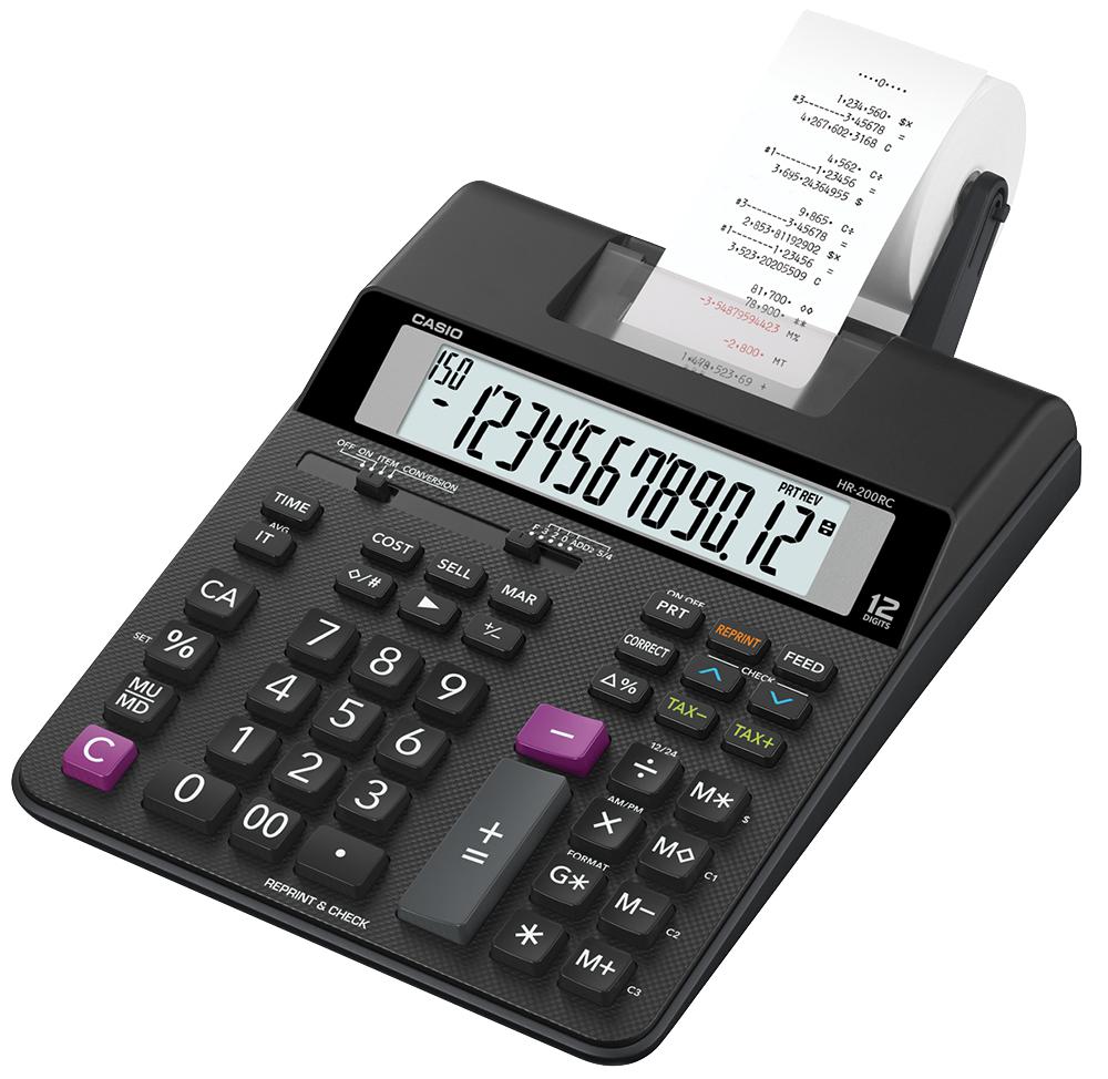 Casio Hr-200Rce Printing Calculator