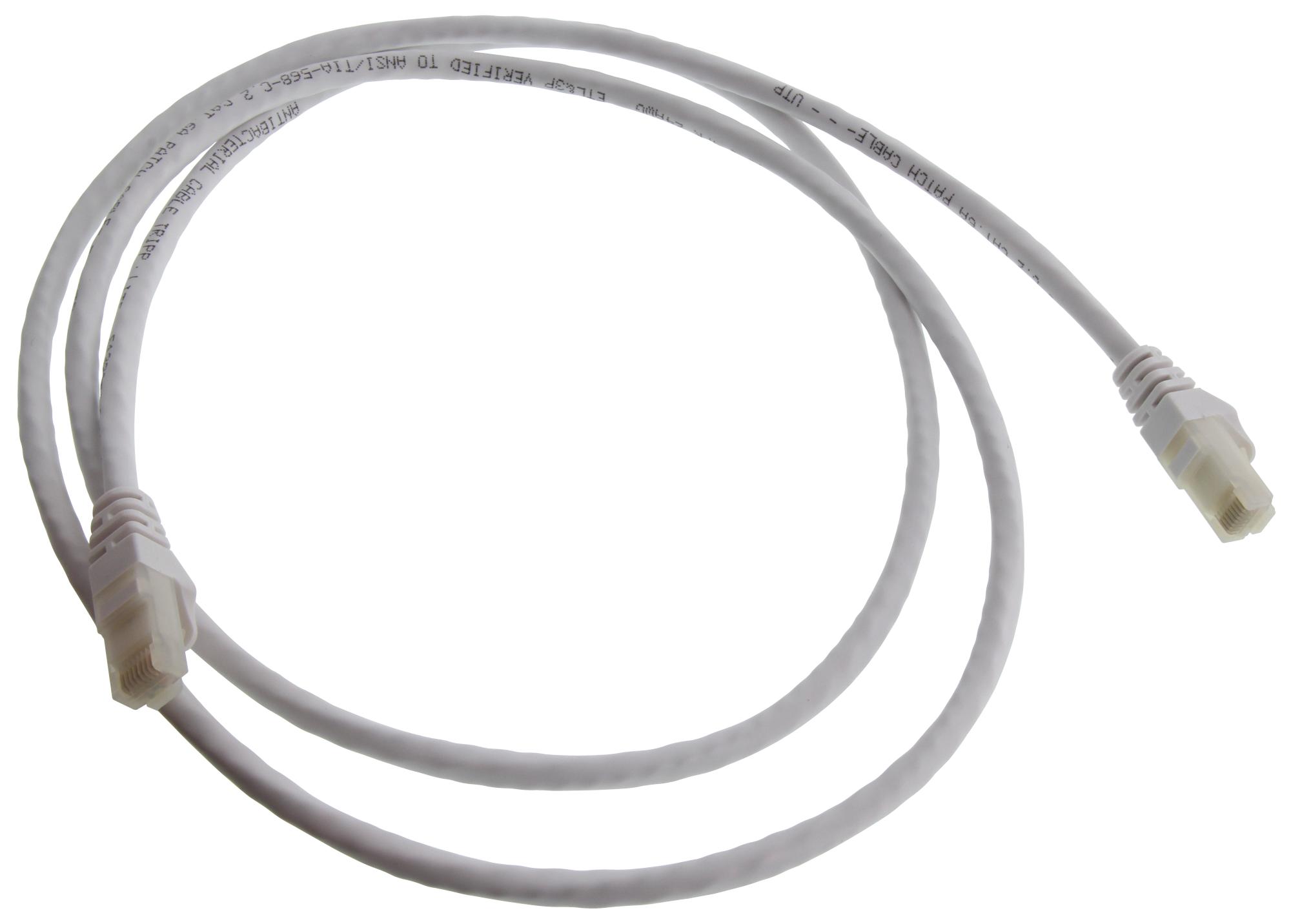 Eaton Tripp Lite N261Ab-005-Wh Enet Cable, Rj45 Plug-Plug, 5Ft, White