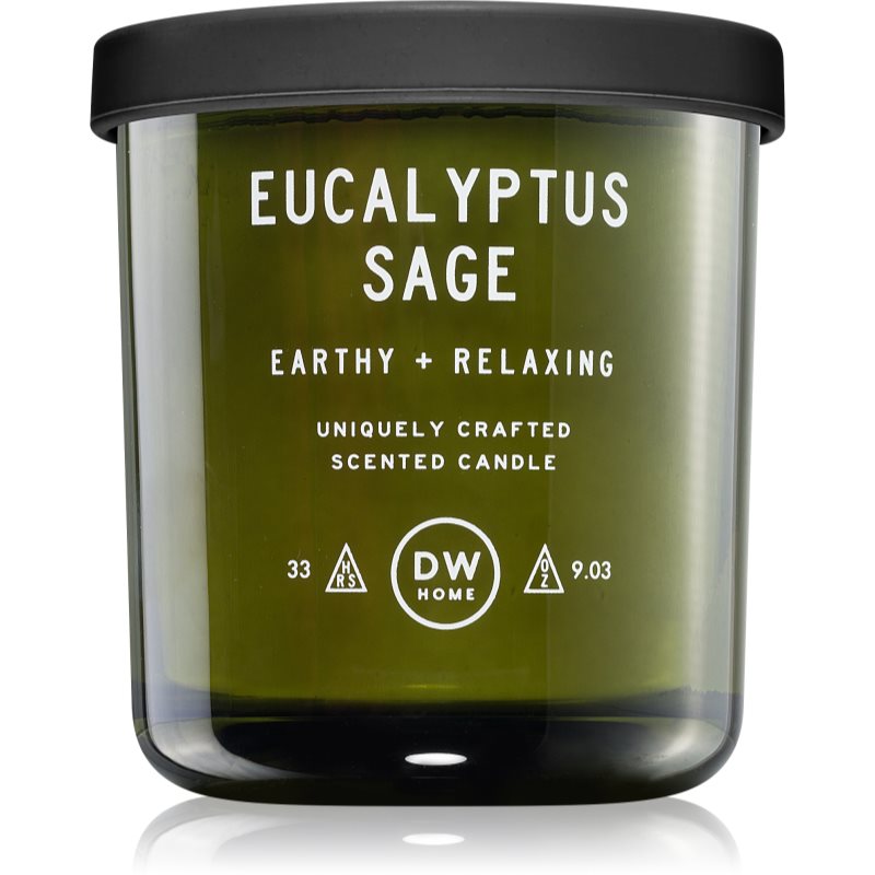 DW Home Text Eucalyptus Sage scented candle 255 g