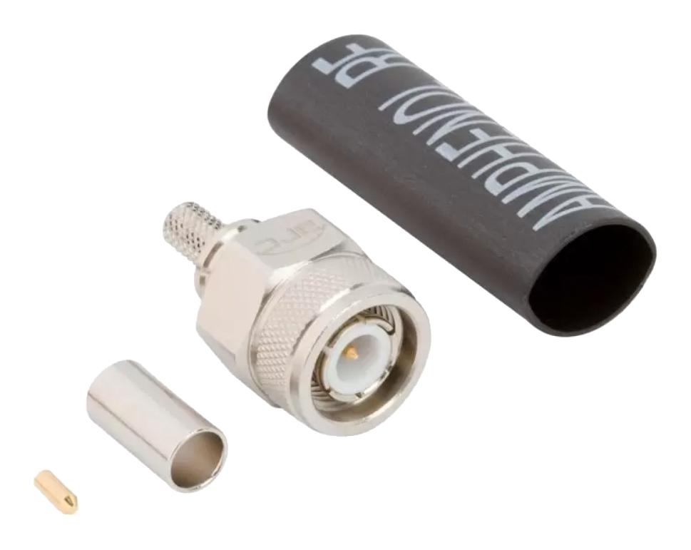 Amphenol RF 031-6923 Rf Coax Connector, Tnc Plug, 50 Ohm, Cable