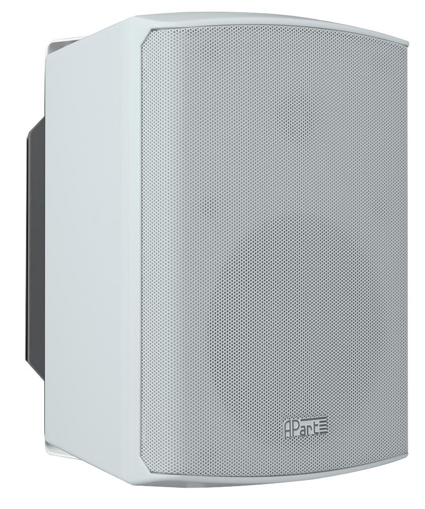 Apart Sdq5Pir-W Stereo Speaker Set Inc Ir / Rs232, White