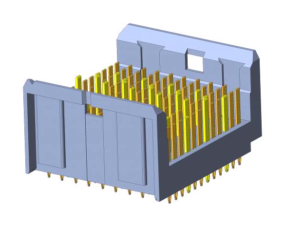 Amphenol Communications Solutions 10122770-101Lf Backplane Connector, Hdr, 120Pos, Press Fit